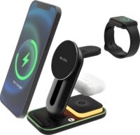 S-Link SW-CWF117 Magsafe Univerzális Vezeték nélküli mobiltelefon töltő 15W - Fekete