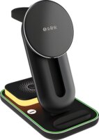 S-Link SW-CWF117 Magsafe Univerzális Vezeték nélküli mobiltelefon töltő 15W - Fekete