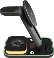 S-Link SW-CWF117 Magsafe Univerzális Vezeték nélküli mobiltelefon töltő 15W - Fekete