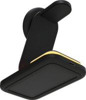 S-Link SW-CWF117 Magsafe Univerzális Vezeték nélküli mobiltelefon töltő 15W - Fekete