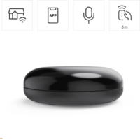 Hama 00176639 WiFi Univerzáli Okos Távirányító Hangvezérléssel - Fekete