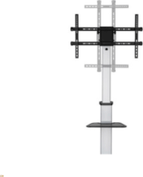 Equip 650630 37"-86" TV/ Monitor gurulós padló tartó állvány - Fekete
