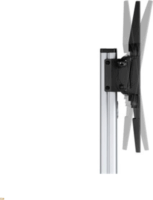 Equip 650630 37"-86" TV/ Monitor gurulós padló tartó állvány - Fekete