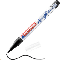 Edding 5300 F 1-2mm Akril Marker - Fekete