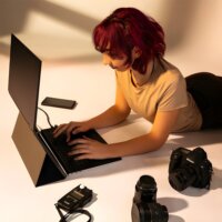 Mobile Pixels 16" Duex Float 2 Pro 16:10 WQXGA LCD Hordozható Monitor - Fekete