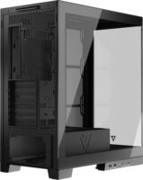 Modecom Volcano Space Midi Torony Számítógépház - Fekete