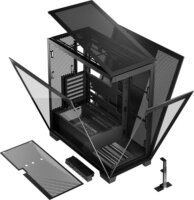 Modecom Volcano Space Midi Torony Számítógépház - Fekete