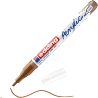 Edding 5300 F 1-2mm Akril Marker - Mogyoró