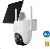 Arenti GO3G+SP2 AOV 3,6mm 3MP Napelemes kültéri IP Dome kamera - Fehér