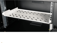 Equip EZFS-19-1-40-G Rackszekrény polc 19" / 1U / 25 x 40 cm - Szürke