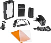 Walimex pro Video Set Up 128 LED Stúdió Lámpa Szett 5000K-3100K / 8.5 Watt