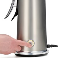 Solis Pop & Fun Typ 8504 Olajmentes Popcorn Készítő Gép 1200 Watt - Ezüst/Fekete