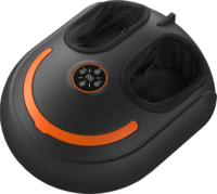 EcoLogic FE-5307 Légpárnás lábmasszírozó készülék hőterápiával - Fekete