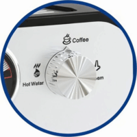 Orion OCM-693B Eszpresszó Kávéfőző 1450 Watt - Fehér / Ezüst