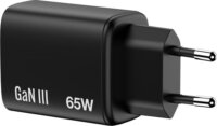 Verbatim 32352 Essentials USB-A / 2x USB-C Hálózati Gyorstöltő Adapter 65W - Fekete