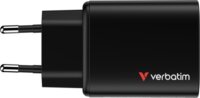 Verbatim 32352 Essentials USB-A / 2x USB-C Hálózati Gyorstöltő Adapter 65W - Fekete