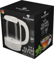 Blaumann BL-9007 Vízforraló 1.7L 2200 Watt - Krém / Átlátszó