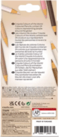 Crayola Sokszínű Világ bőrszín árnyalatú színes ceruza készlet (24 db / csomag)