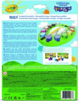 Crayola Paletta lemosható festékkel és ecsettel- Vegyes színek (12 db/csomag)