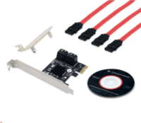 Conceptronic EMRICK03G 4x SATA III port bővítő PCle kártya