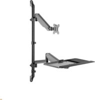 Equip 650170 17"-32" TV/ Monitor fali tartó konzol - Fekete