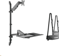 Equip 650170 17"-32" TV/ Monitor fali tartó konzol - Fekete