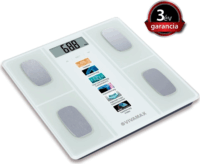 Vivamax EF611 Testösszetétel Mérő Okos Mérleg Max 150kg - Fehér