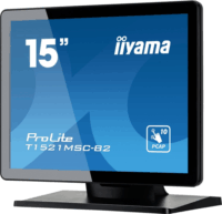 iiyama 15" T1521MSC‑B2 ProLite 4:3 1024×768 TN Érintőképernyős Monitor - Fekete