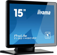 iiyama 15" T1521MSC‑B2 ProLite 4:3 1024×768 TN Érintőképernyős Monitor - Fekete