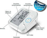 Vivamax B22 Felkaros Digitális Vérnyomásmérő - Fehér