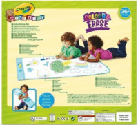 Crayola Colour POP! irka-firka szőnyeg 4 darabos filctoll készlettel 60x90cm