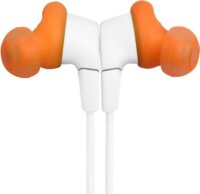 JBL Endurance Run 3 Vezetékes Mikrofonos Sport Fülhallgató Headset - Fehér/Narancssárga