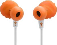 JBL Endurance Run 3 Vezetékes Mikrofonos Sport Fülhallgató Headset - Fehér/Narancssárga