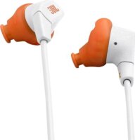 JBL Endurance Run 3 Vezetékes Mikrofonos Sport Fülhallgató Headset - Fehér/Narancssárga
