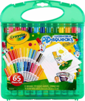 Crayola Lemosható minifilctoll készlet tartóban - Vegyes színek (25 db / csomag)