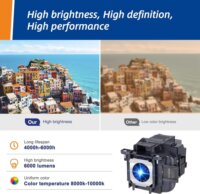 Epson ELPLP87 Projektor Lámpa házzal