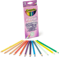Crayola Pasztell színes ceruza készlet - Vegyes színek (12 db/csomag)