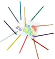 Crayola Pasztell színes ceruza készlet - Vegyes színek (12 db/csomag)