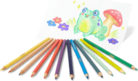 Crayola Pasztell színes ceruza készlet - Vegyes színek (12 db/csomag)