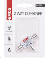 Emos J0197 EU 2491/D193 Ferrites 2-utas Antenna elosztó