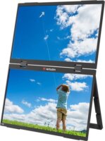 Verbatim 15,6" 32403 Essentials 16:9 FHD IPS Hordozható Dupla Monitor - Fekete