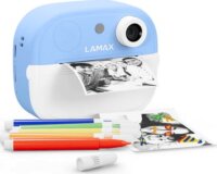LAMAX InstaKid2 Play Hőpapíros Gyerek Fényképezőgép 48MP / FullHD - Kék