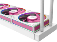 ID-Cooling FX360 INF PINK A-RGB Univerzális CPU Vízhűtés - Rózsaszín