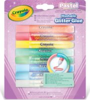 Crayola 8 darabos Pasztell csillámos dekor ragasztó szett