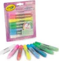 Crayola 8 darabos Pasztell csillámos dekor ragasztó szett