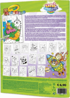 Crayola Mini Kids Maxi kifestő és filctoll készlet foglalkoztató - Állatkornis