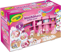 Crayola Washimals Szépségszalon Festhető állatkák játékszett 4 db figurával