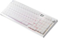 AVAX GM03 PRO 98% Gateron yellow switch mechanikus tri-mode RGB Billentyűzet HUN - Fehér