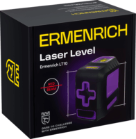 Ermenrich LT10 Elemes Keresztlézeres szintező max 15m - Lila