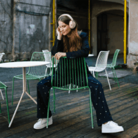 LAMAX HighComfort2 ANC Bluetooth Fejhallgató Headset - Fehér